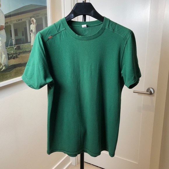 Rhone Men's Training T-Shirt, Dark Green Size Medium - Picture 1 of 5